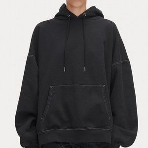 RACHEL COMEY BLACK REVERE HOODIE SZ M/L LIKE NEW